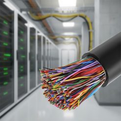 Ảnh chụp chi tiết bên trong Cáp điện thoại 500 đôi - 500 pair treo ngoài trời