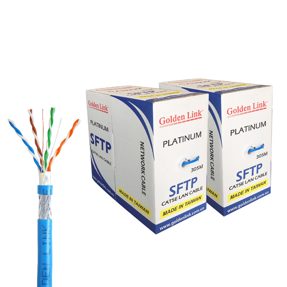 Dây cáp mạng Golden Link Cat5e SFTP