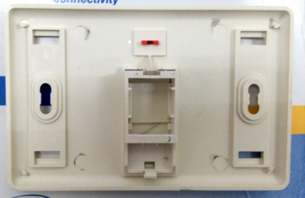 Mặt WallPlate AMP 1 port chính hãng