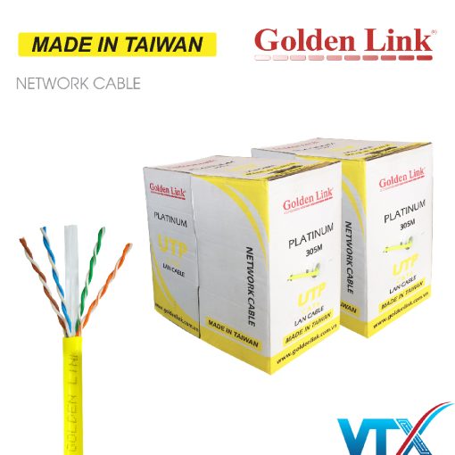Dây cáp mạng Golden Link Cat6 UTP