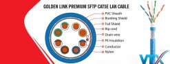 Cấu tạo cáp mạng Golden Link Cat5e SFTP