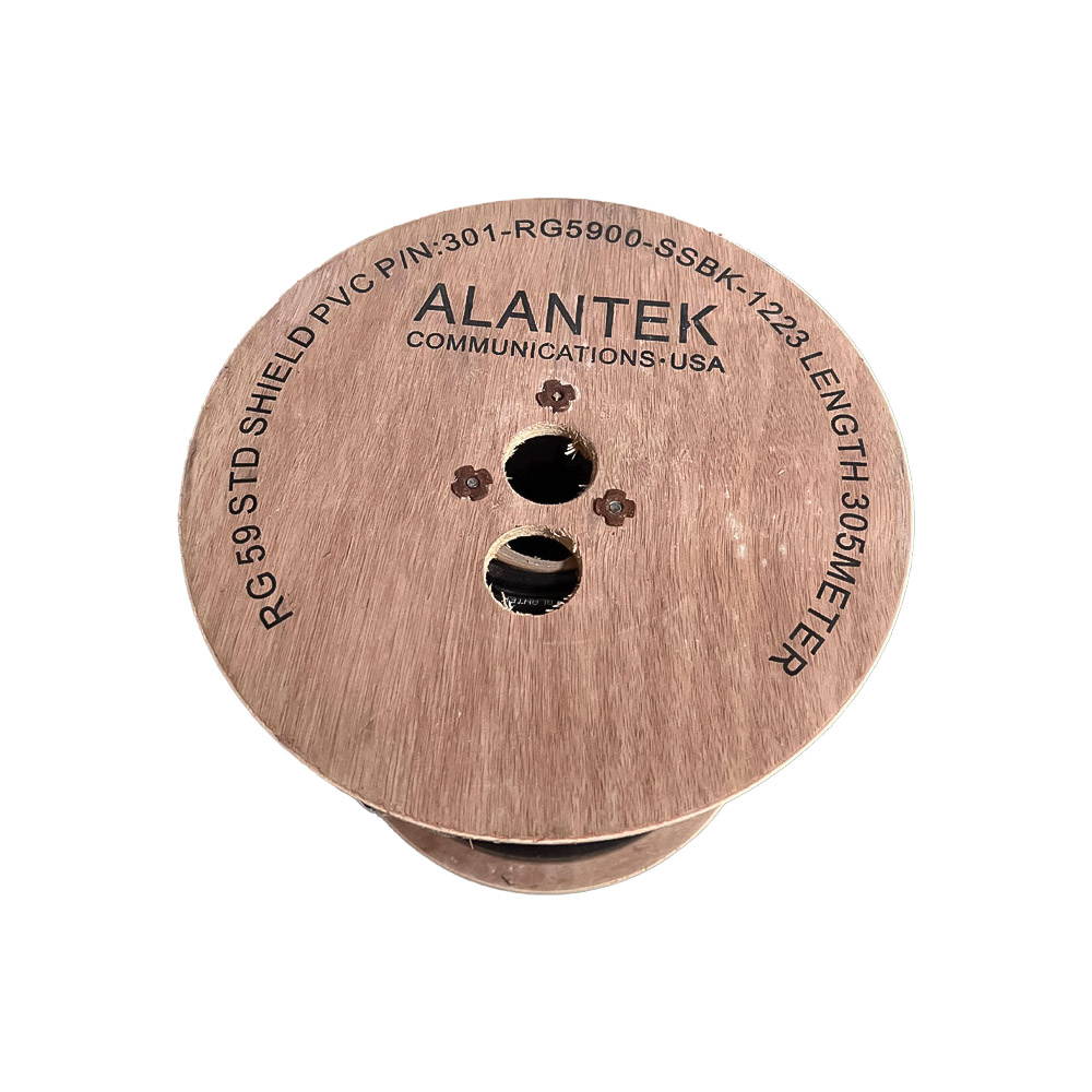 Cáp đồng trục Alantek RG59 có dầu 301-RG590F-SSBK-1223