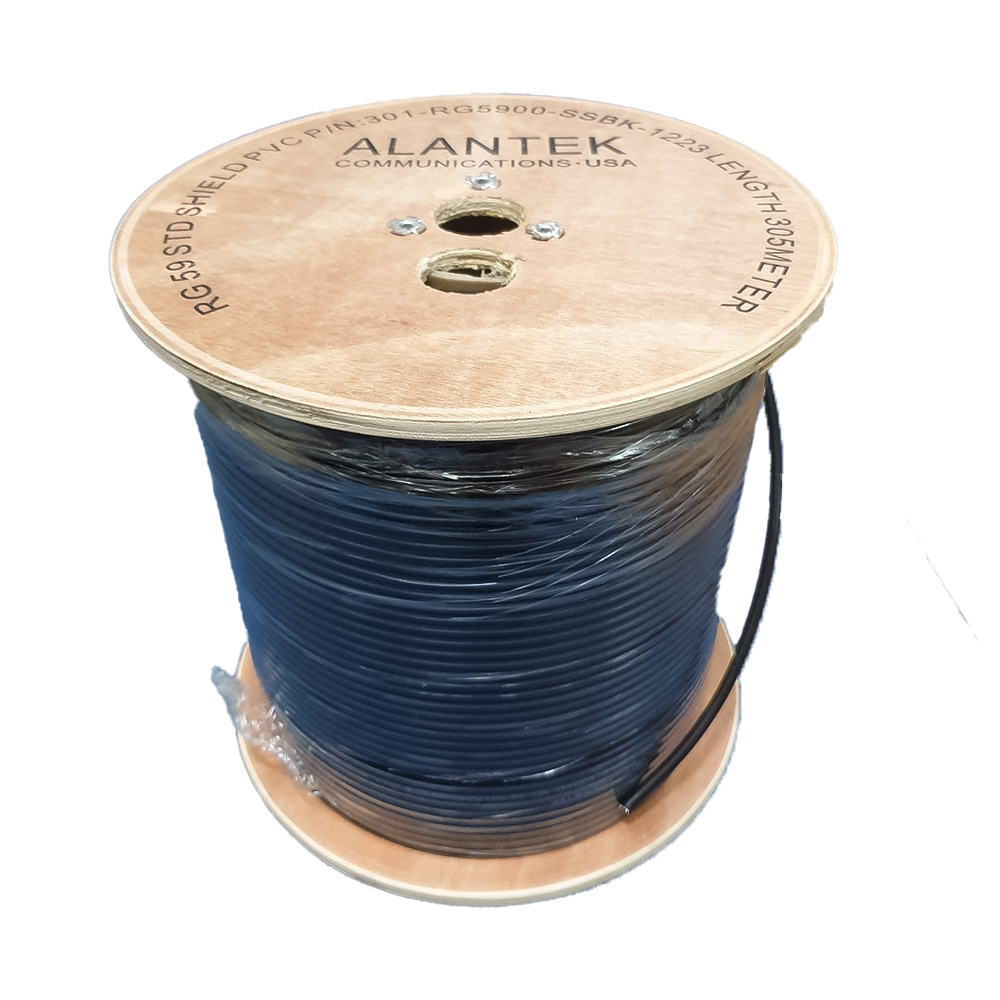 Cáp đồng trục Alantek RG59 không dầu 301-RG5900-SSBK-1223