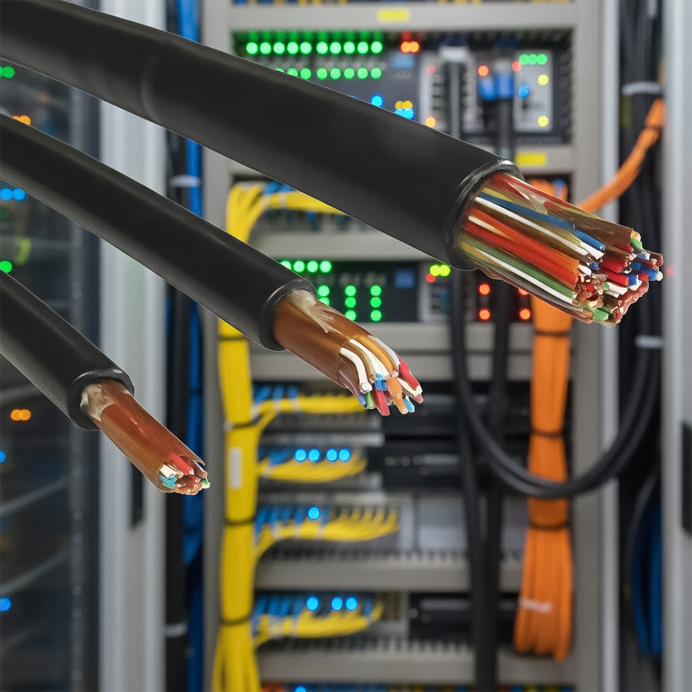 Cấu tạo của Cáp điện thoại luồn cống 10 đôi Cấu tạo của Cáp điện thoại luồn cống 10 đôi