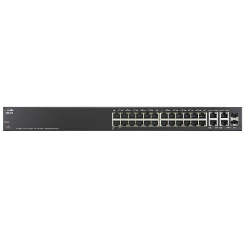 Switch chia mạng Cisco 24Port 10100Mbps PoE - Cisco SF300-24PP (2)