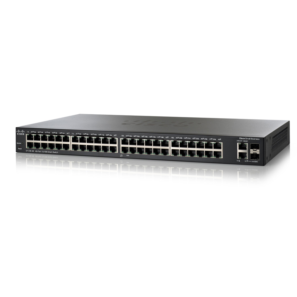 Switch chia mạng Cisco 48Port 10100Mbps – Cisco SF200-48 (2)