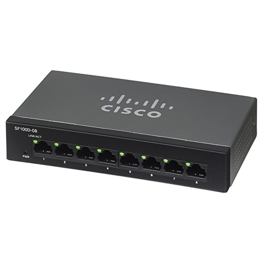 Switch chia mạng Cisco 8port 10_100Mbps SF95D-08 Switch chia mạng Cisco 8port 10_100Mbps SF95D-08