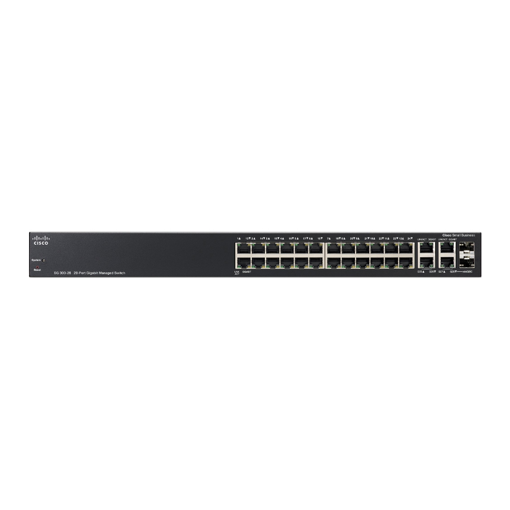 Switch chia mạng Cisco SG300-28 28Port 101001000Mbps (1)