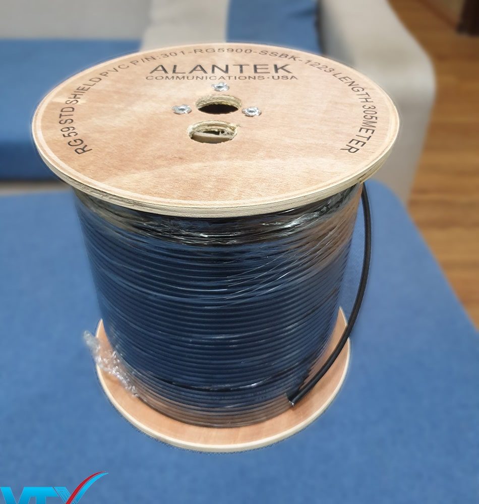 Cáp đồng trục Alantek RG59 không dầu