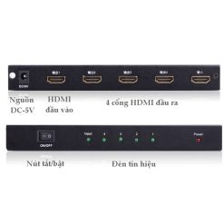 Bộ chia cổng HDMI 1 ra 4 Hỗ trợ full HD, 4K2K@30Hz Ugreen 40202_4