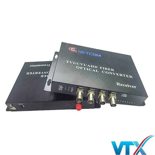 Bộ chuyển đổi video sang quang 4 kênh 720-960P Cho AHD, CVI, TVI 1 (2)