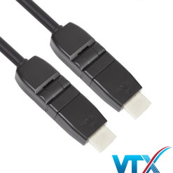 Dây HDMI 1.8m Vcom CG512-1.8 Gấp 360