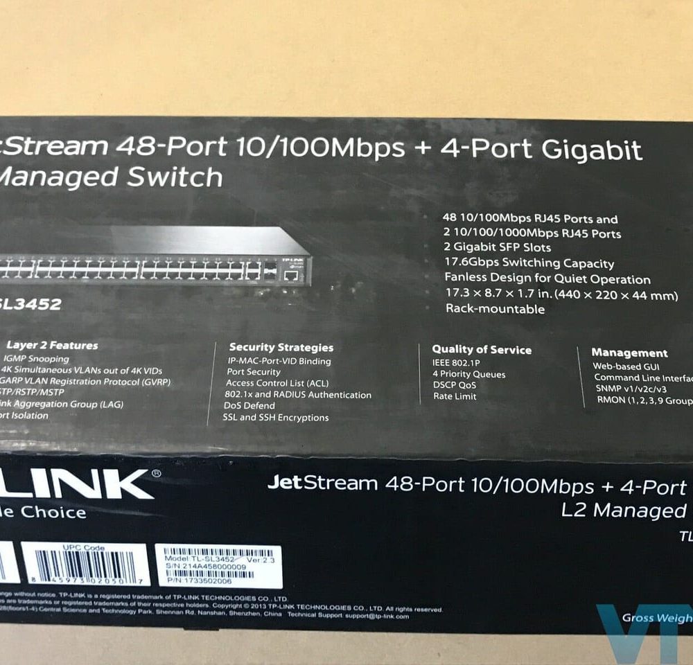 Switch mạng TP-LINK TL-SL3452
