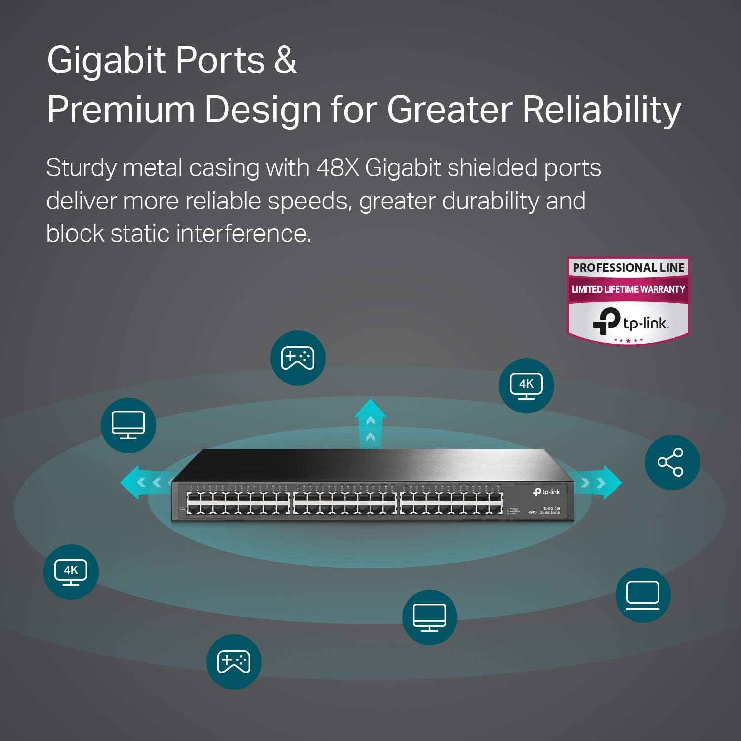 TP-LINK TL-SG1048 48-Port Gigabit Switch