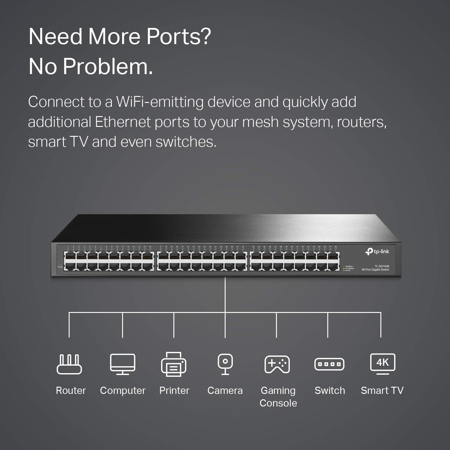 TP-LINK TL-SG1048 48-Port Gigabit Switch