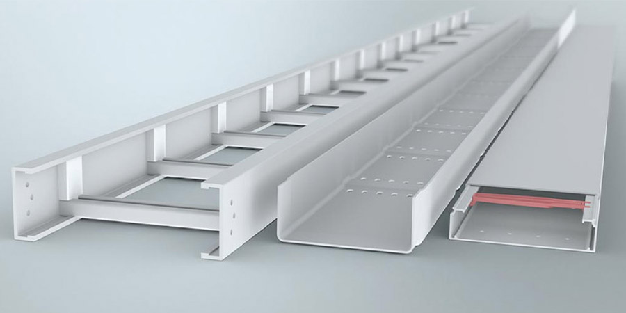 các loại vật liệu làm thang máng cáp