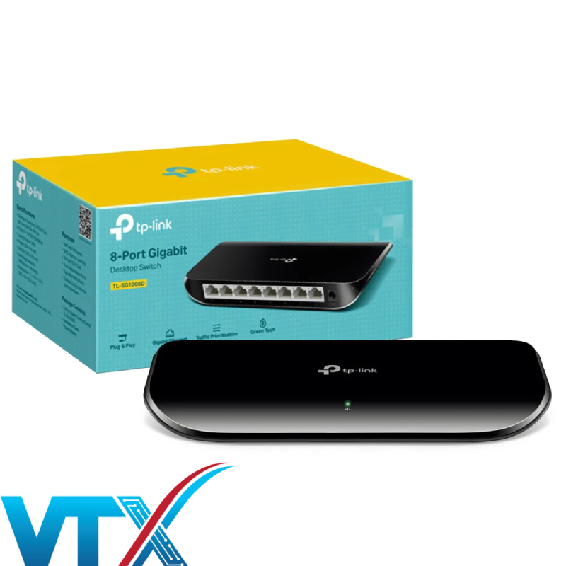 Switch TP-LINK 8 port TL-SG1008D 5