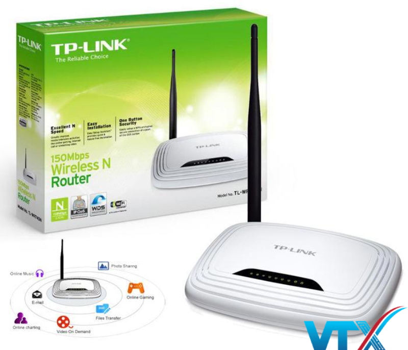 bộ phát wifi TP-Link 1 râu TL-WR740N