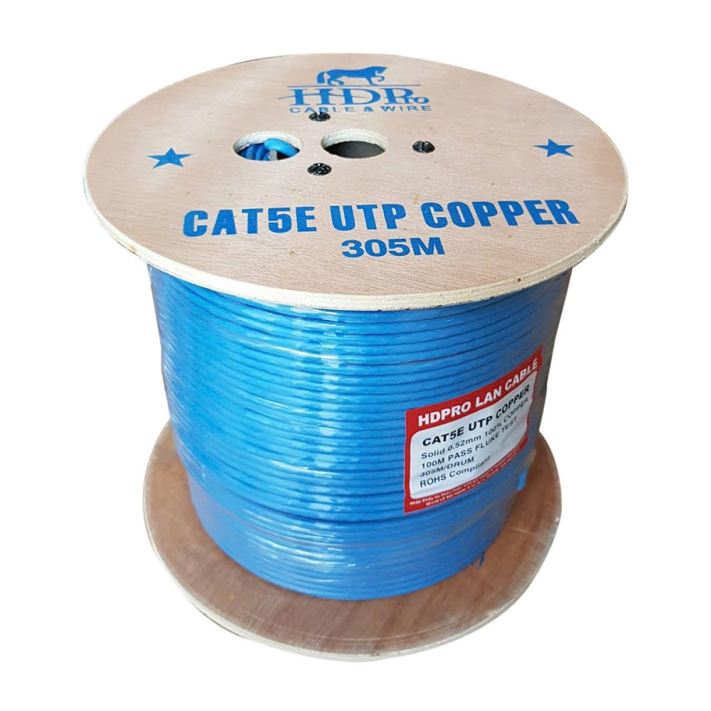 Cáp mạng HDPRO Cat5e UTP Copper (2)