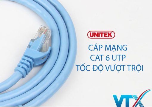 cáp mạng Cat6 UTP Unitek chính hãng