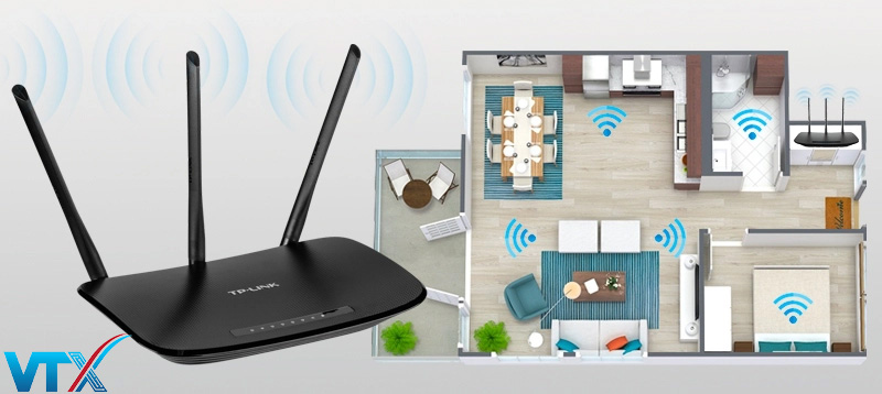 bộ phát wifi TP-Link 3 râu TL-WR940N
