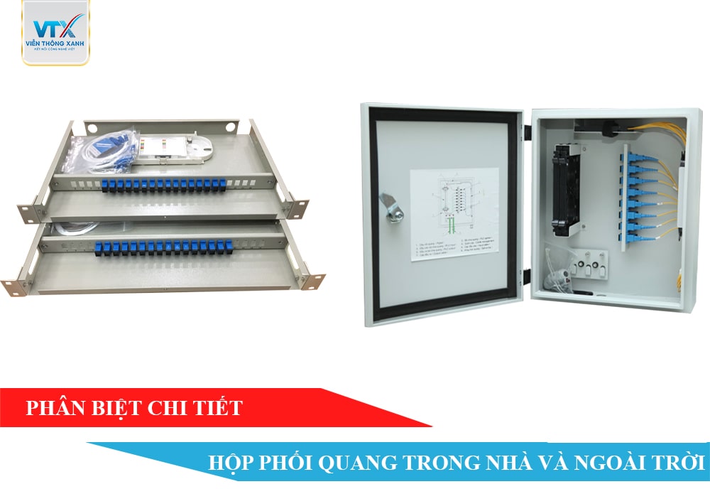 Phân biệt hộp phối quang ngoài trời và hộp phối quang trong nhà