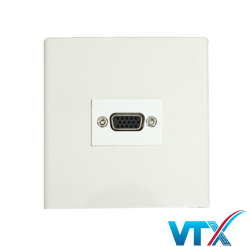 Bộ wall plate VGA 1 cổng hình vuông_1