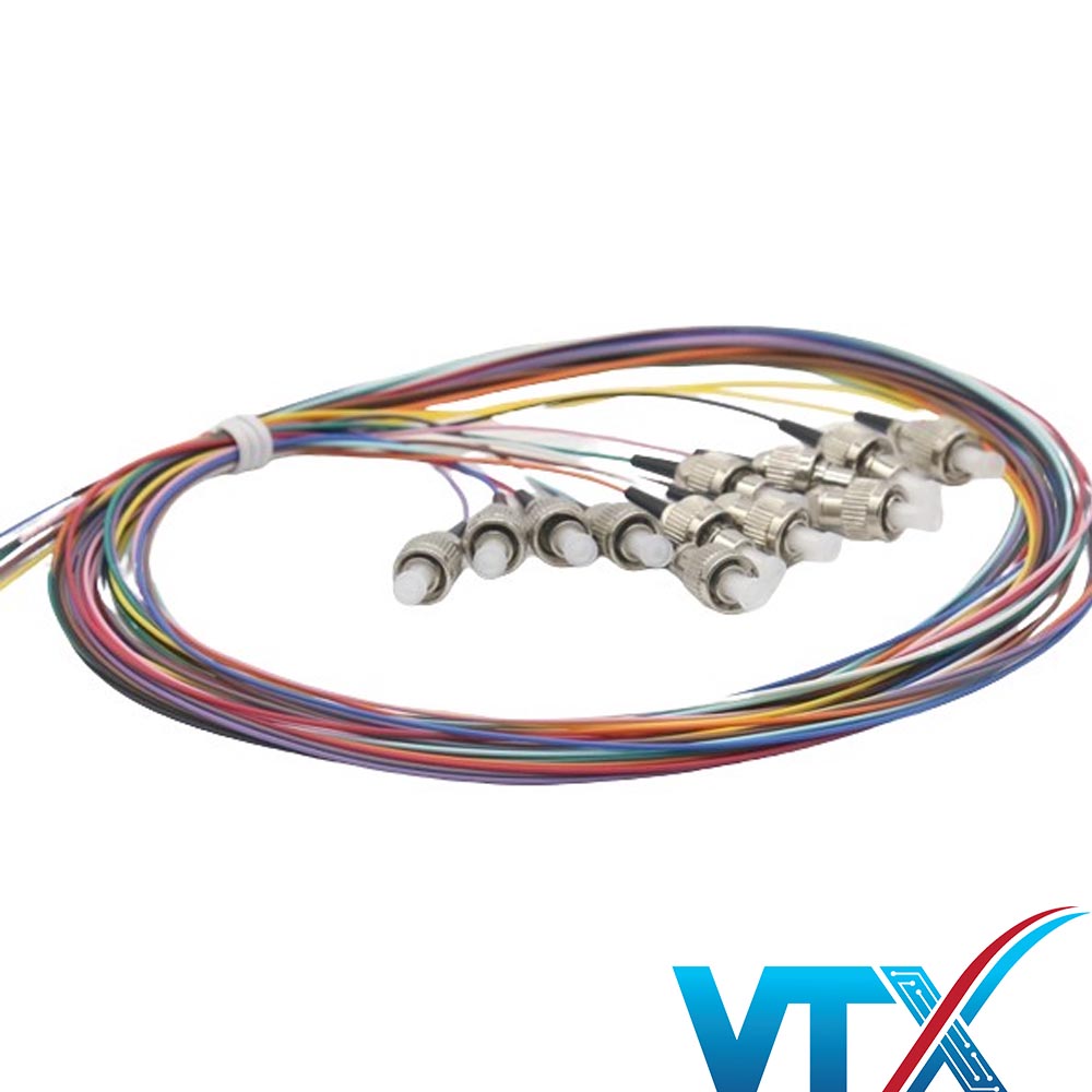 Dây hàn quang Singlemode FC ( Pigtail FC ) đầu tròn xoáy Dây hàn quang Singlemode FC ( Pigtail FC ) đầu tròn xoáy