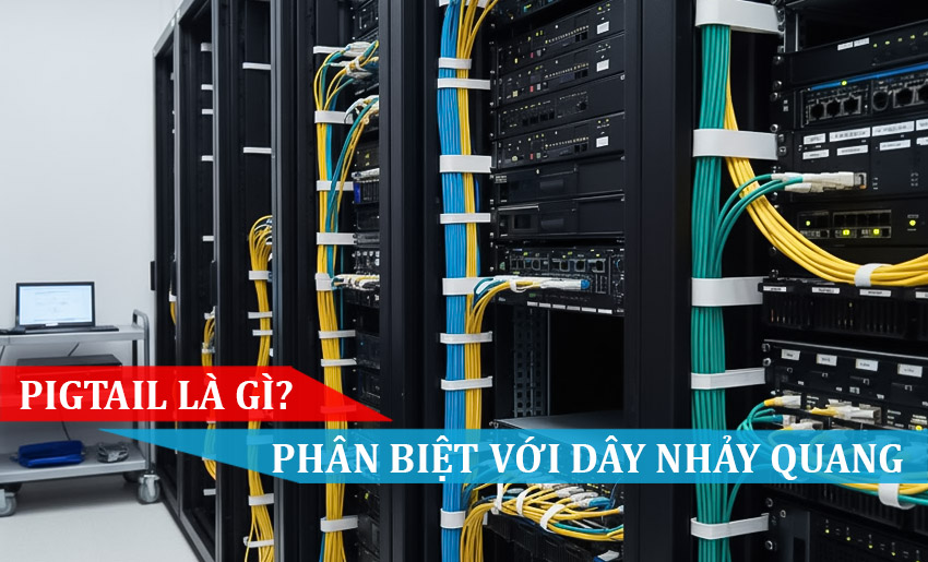 Pigtail là gì Phân biệt với dây nhảy quang và cách sử dụng hiệu quả