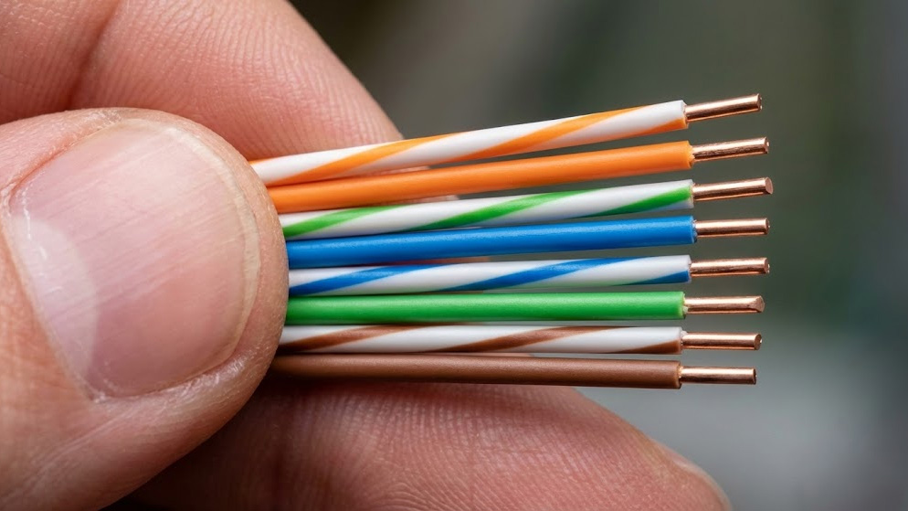 Sắp xếp và vuốt thẳng dây