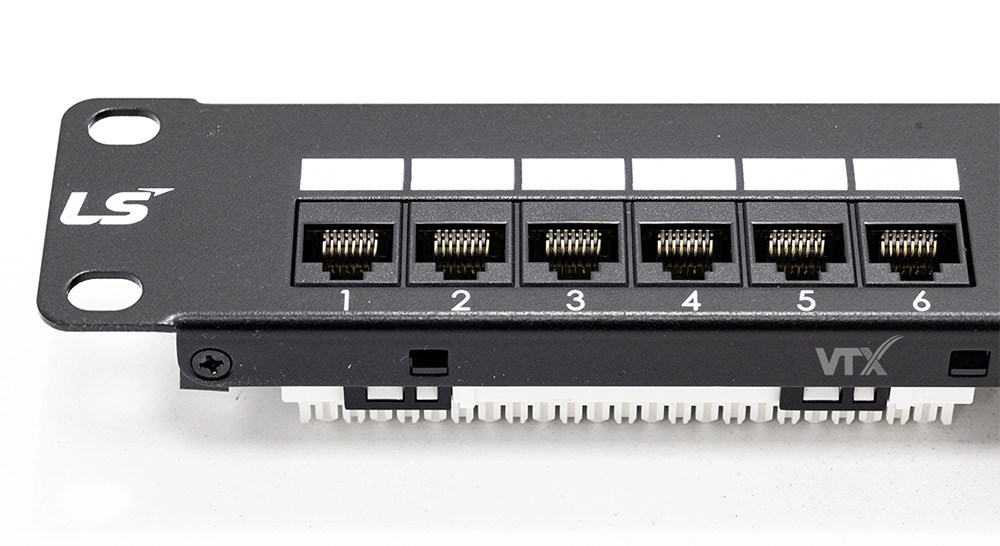Thanh Patch Panel LS Cat6 LS-PP-UC6-24P-WM-EC 24P