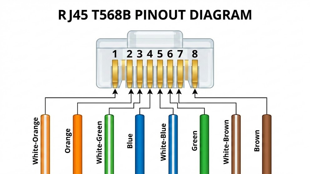 chuẩn dây mạng t568b