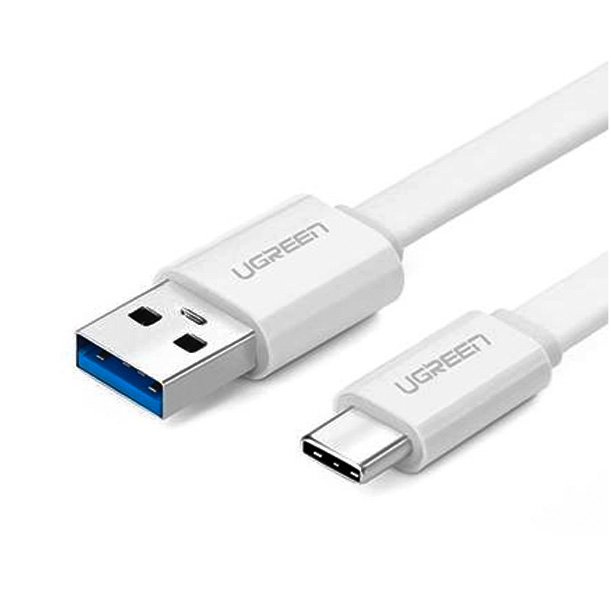 Cáp chuyển đổi USB type C sang USB 3.0 dẹt dài 0,5m Ugreen 10691