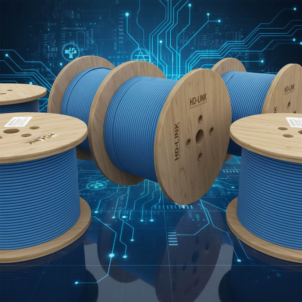 Cáp mạng HD Link CAT6 FTP Đồng Nguyên Chất_