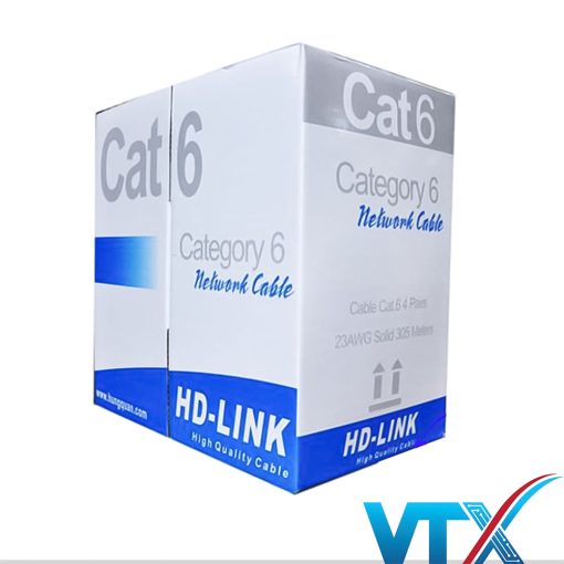 Cáp mạng HD-Link Cat6 UTP CCAH Chính Hãng