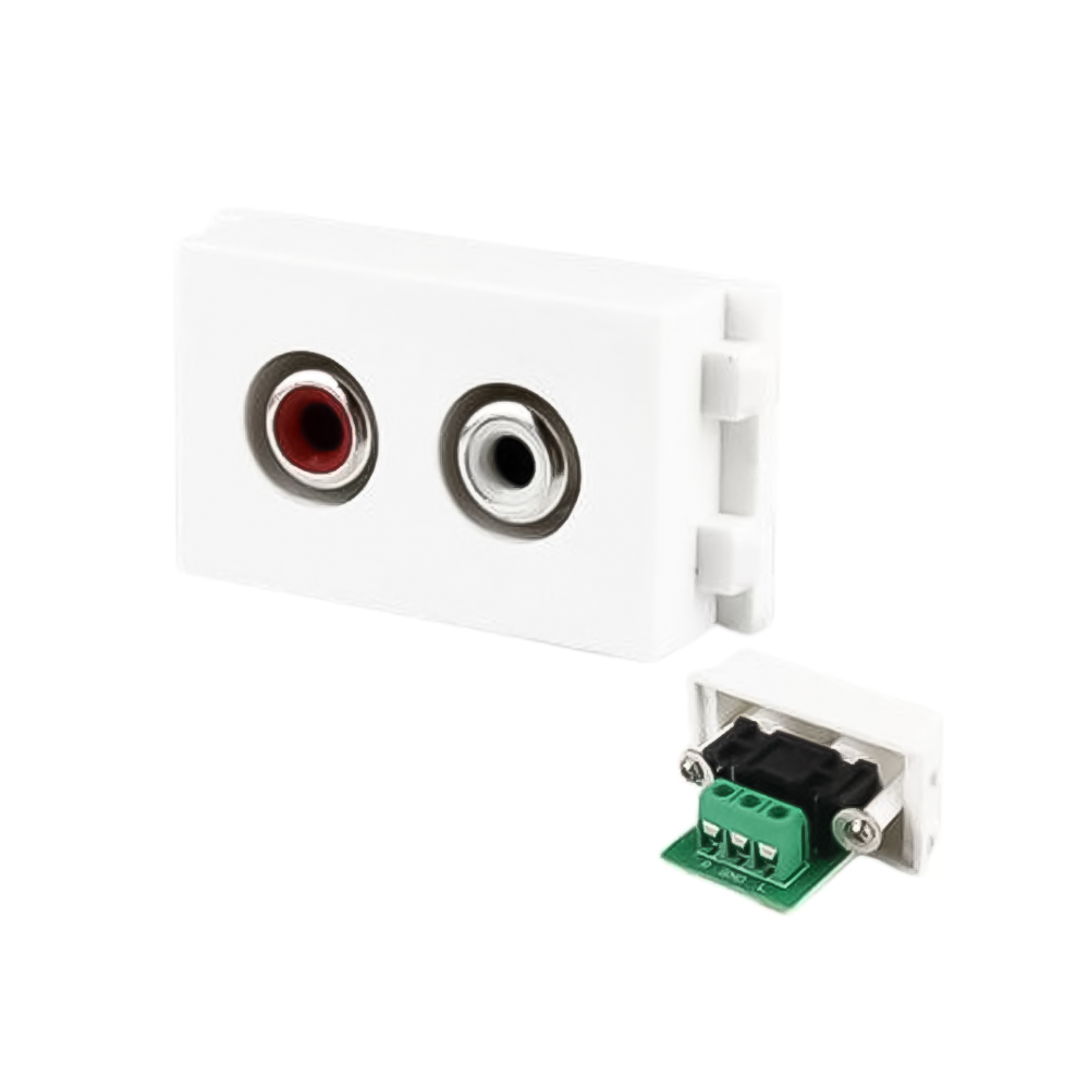Nhân Video, hạt AV jack 3.5 lắp mặt dây âm thanh âm tường