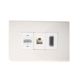 Ổ cắm âm sàn VGA+ HDMI + LAN cao cấp