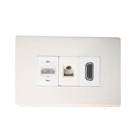 Ổ cắm âm sàn VGA+ HDMI + LAN cao cấp