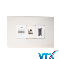 Ổ cắm âm sàn VGA+ HDMI + LAN cao cấp