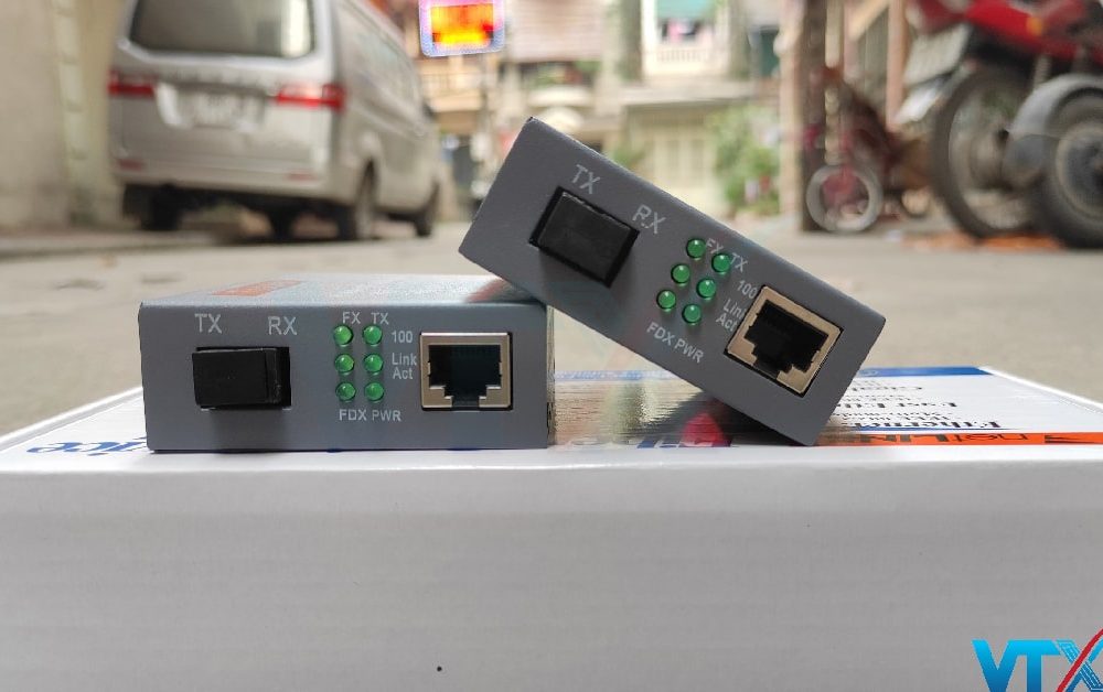 Bộ chuyển đổi quang điện 1 sợi Netlink HTB-3100A/B