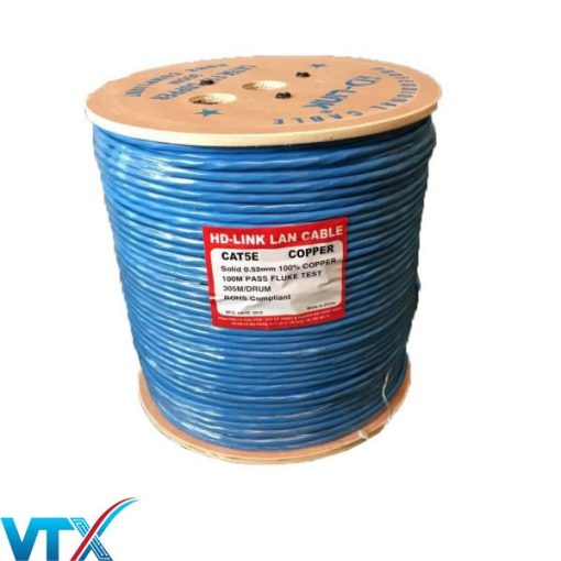 Cáp mạng HD-Link Cat5 FTP đồng nguyên chất