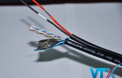 Cấu tạo Cáp mạng kèm nguồn HD-Link Cat5e FTP + 2C