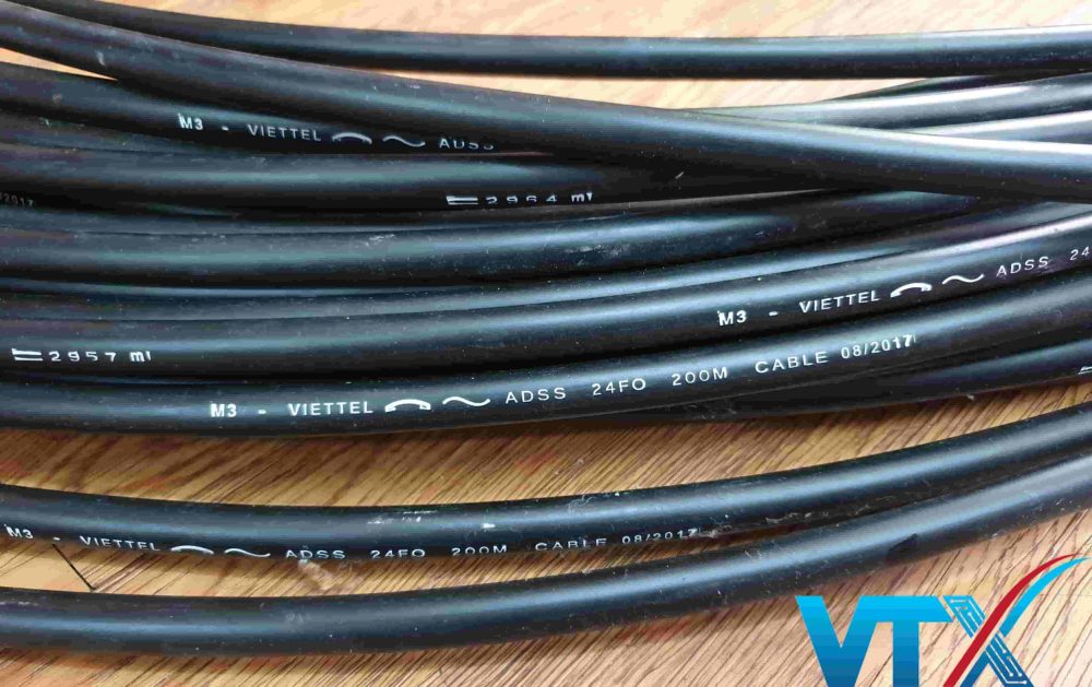 Cáp quang treo ADSS 12FO KV 200
