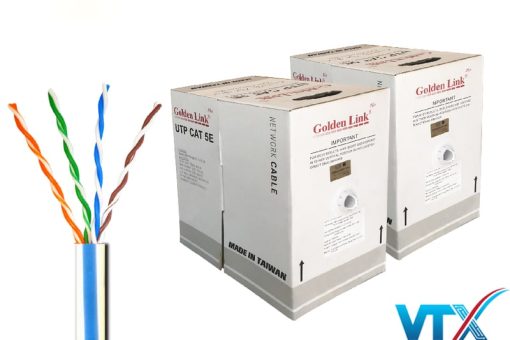Dây cáp mạng Cat5e UTP chính hãng từ Golden Link