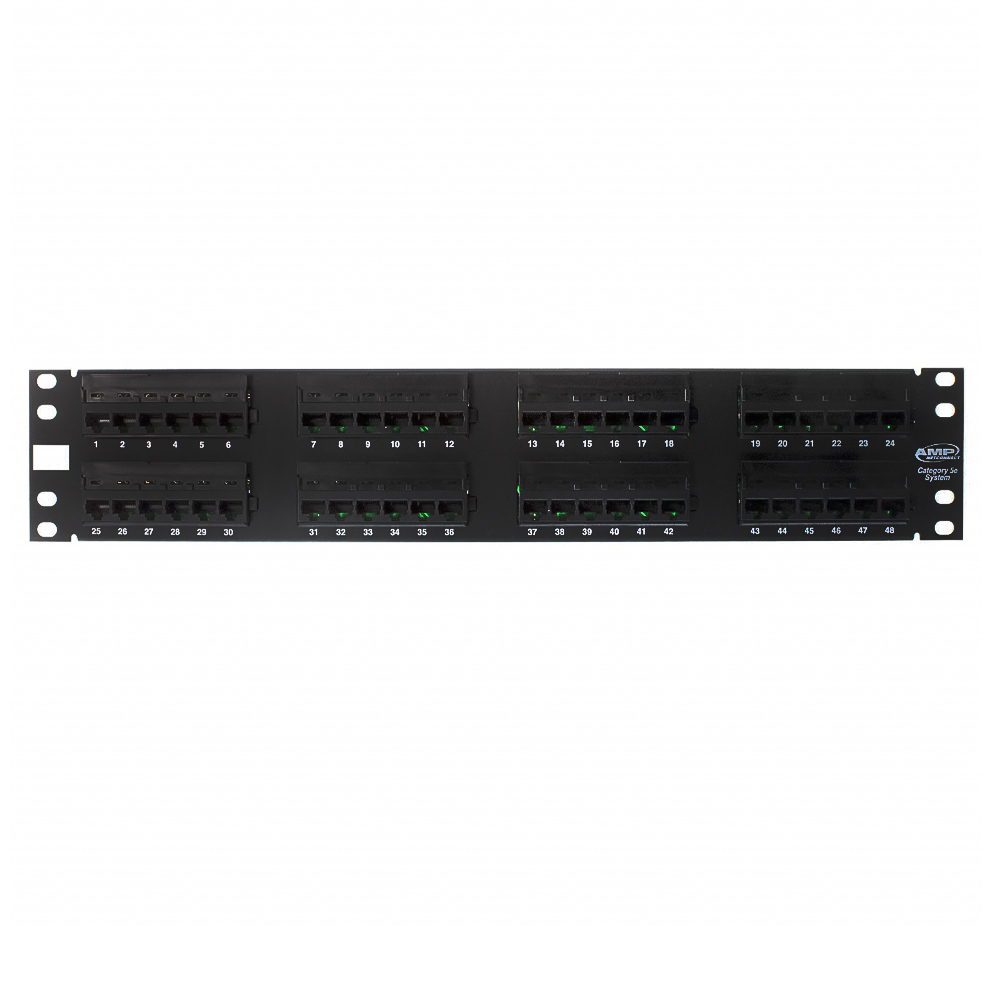 Patch panel COMMSCOPEAMP 48 port Cat5e PN 1479155-2 (1)