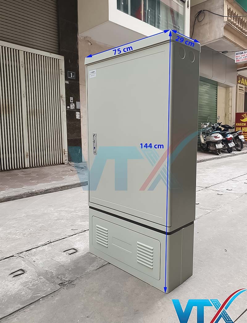 Tủ phối quang ODF 288FO ngoài trời đầy đủ phụ kiện_8