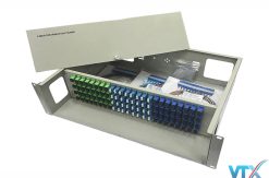 Hộp phối quang ODF 96FO đầy đủ phụ kiện lắp rack