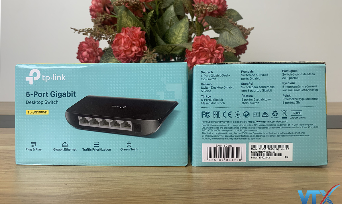 Switch chia mạng TP Link 5 port TL-SG1005D