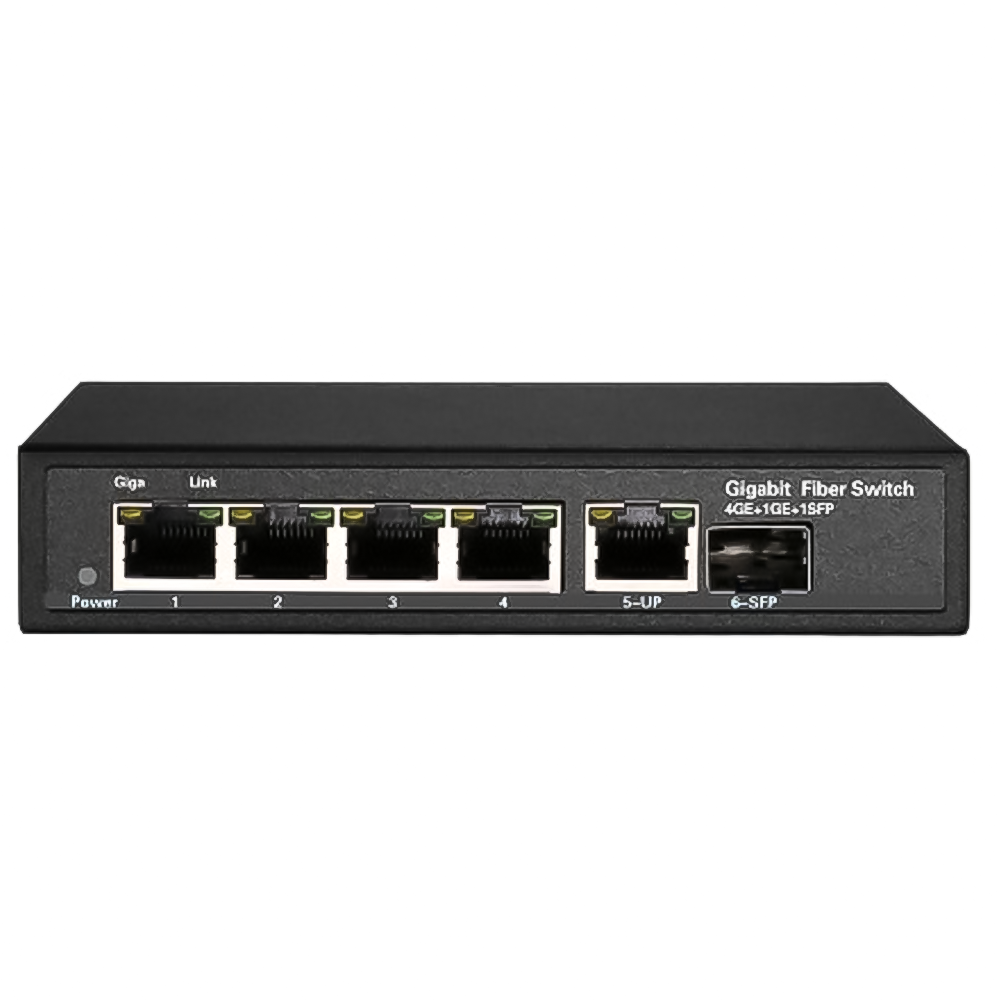 Switch 4 port 10_100M PoE + 1 Port UpLink 100Mbps RJ45_1