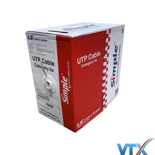Cáp mạng Cat5e UTP chính hãng từ LS Korea